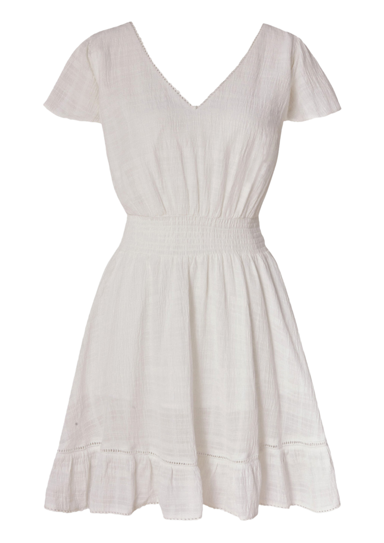 Melia Dress - White
