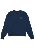 Organic Fitted Crewneck - Pageant Blue