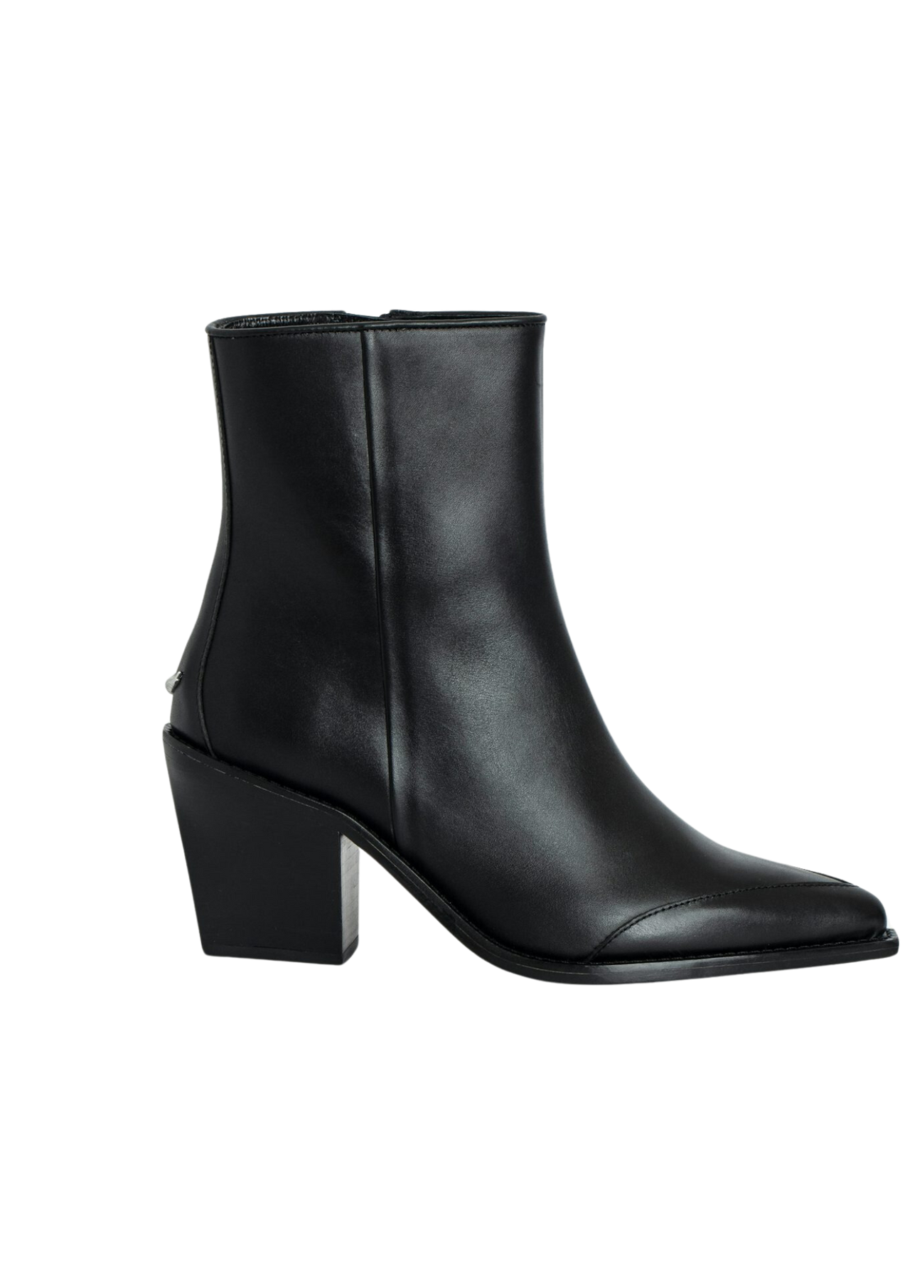 Cara Boots Semy-Shiny Calfskin - Noir