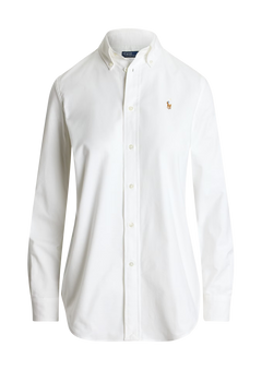 The Iconic Stretch Slim Fit Oxford Shirt - Bsr White