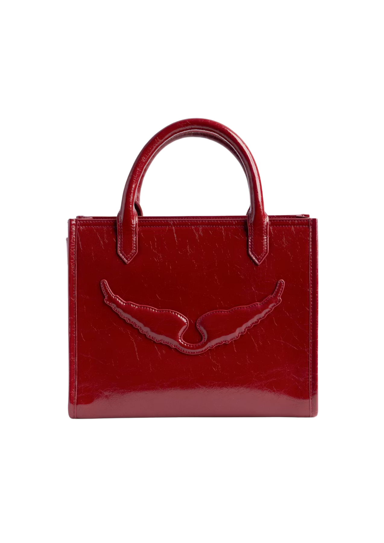 Angel Tote XS Wrinkled Patent - Power
