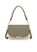 Blanca Bag Medium - Army/White/Beige