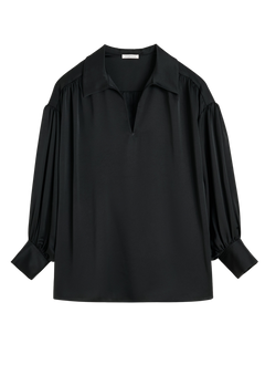 Leonora Satin - Black
