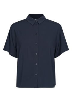 Saminna Ss Shirt - Dark Sapphire
