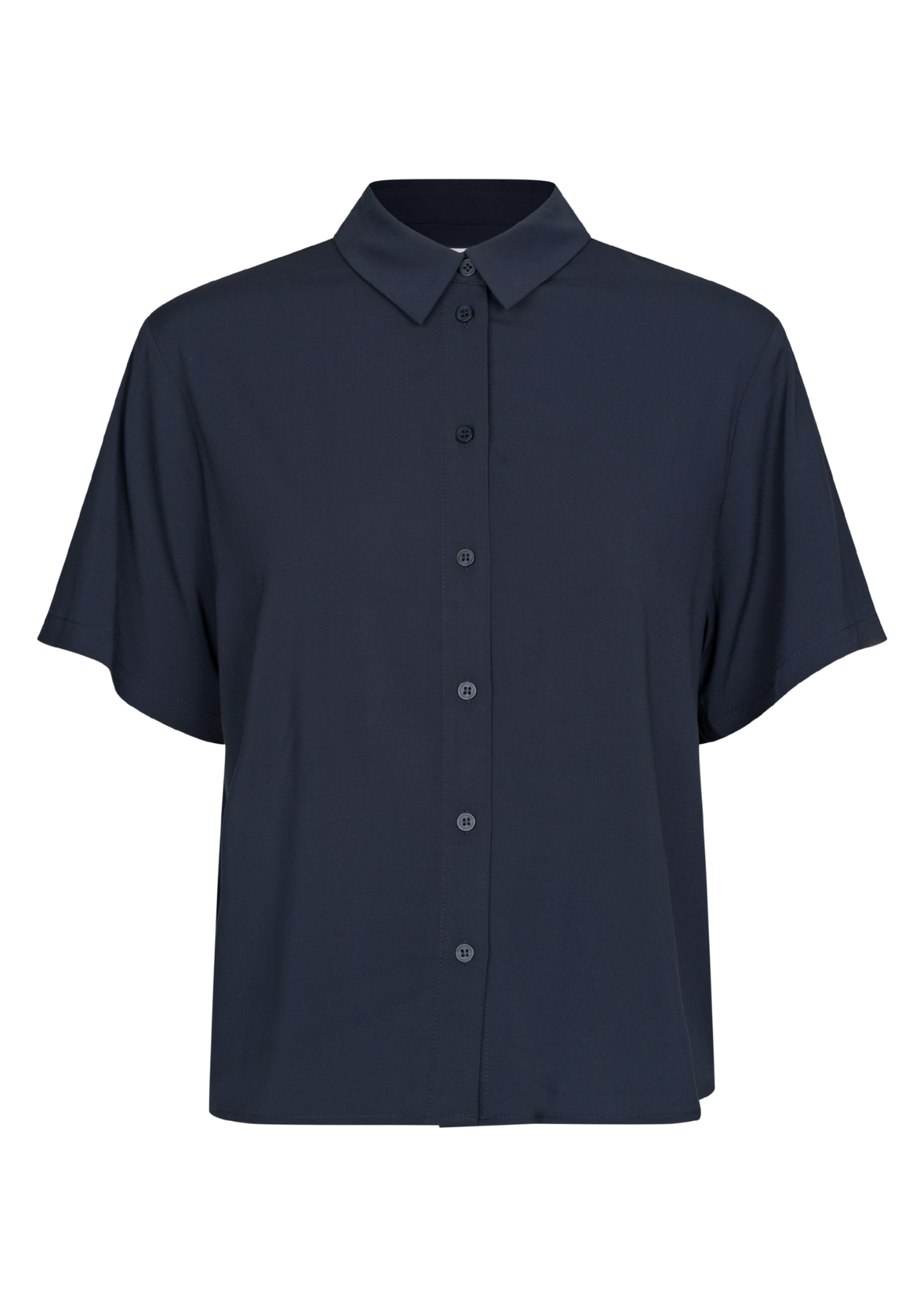 Saminna Ss Shirt - Dark Sapphire