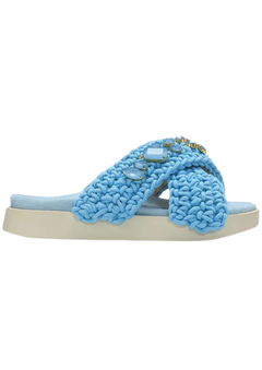 Woven Stones - Blue
