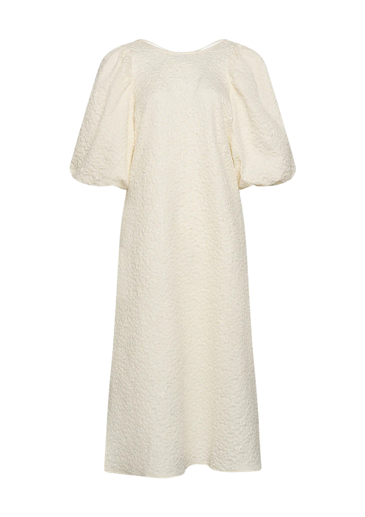 Reno Pastis Long Dress - Crème
