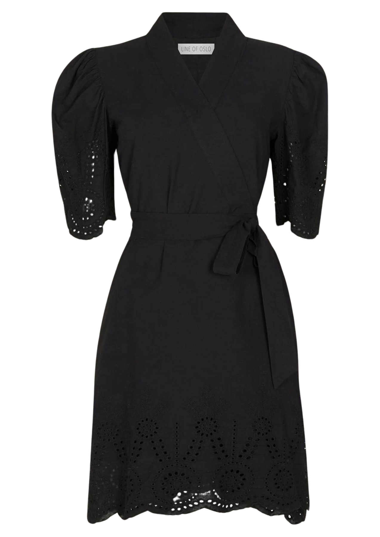 Scarlett Short Embro - Black