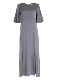 Miller Viscose Satin - Grey