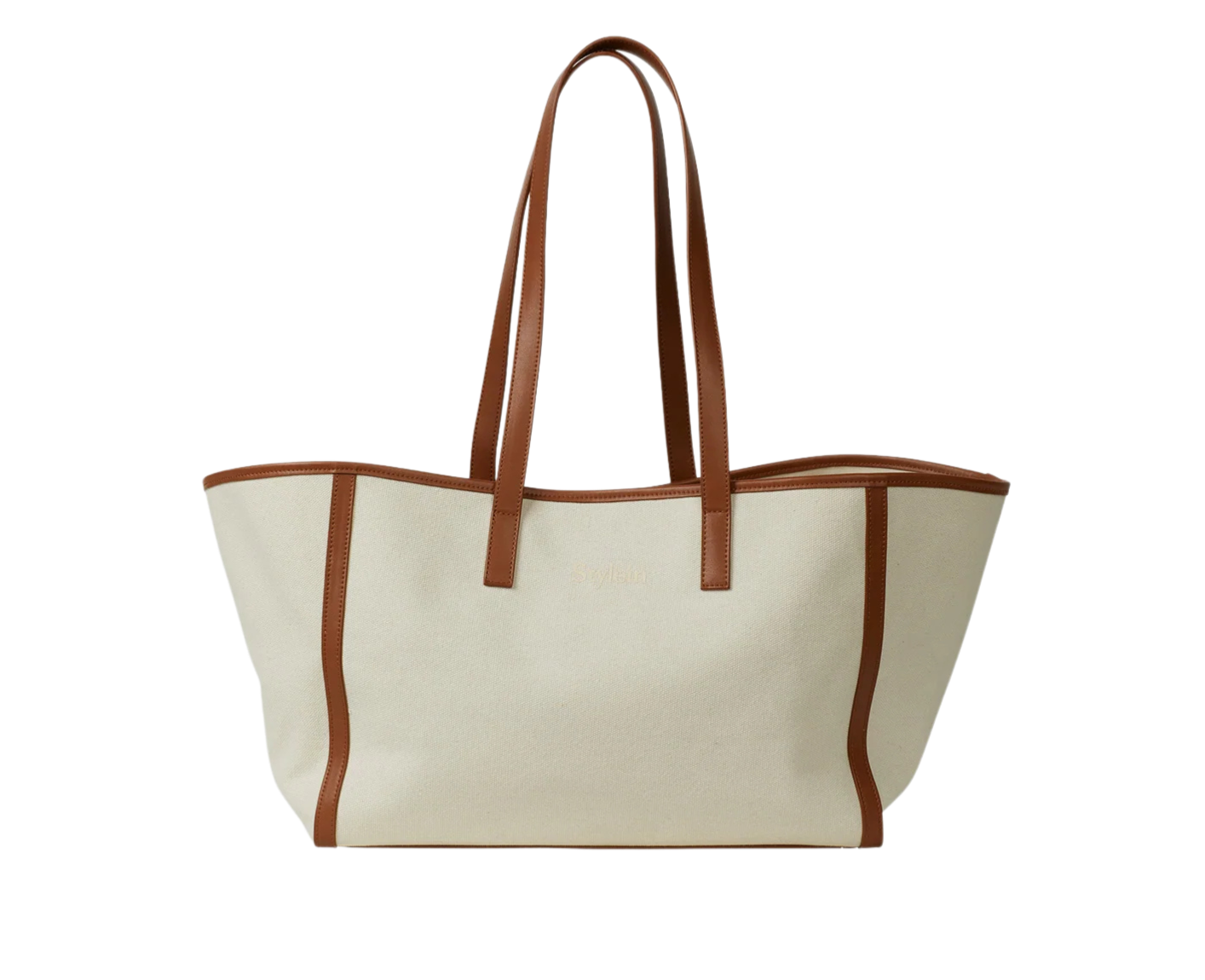 Yendi Canvas Bag - Brun/Kräm