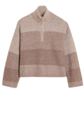 Tine Half Zip - Burgundy
