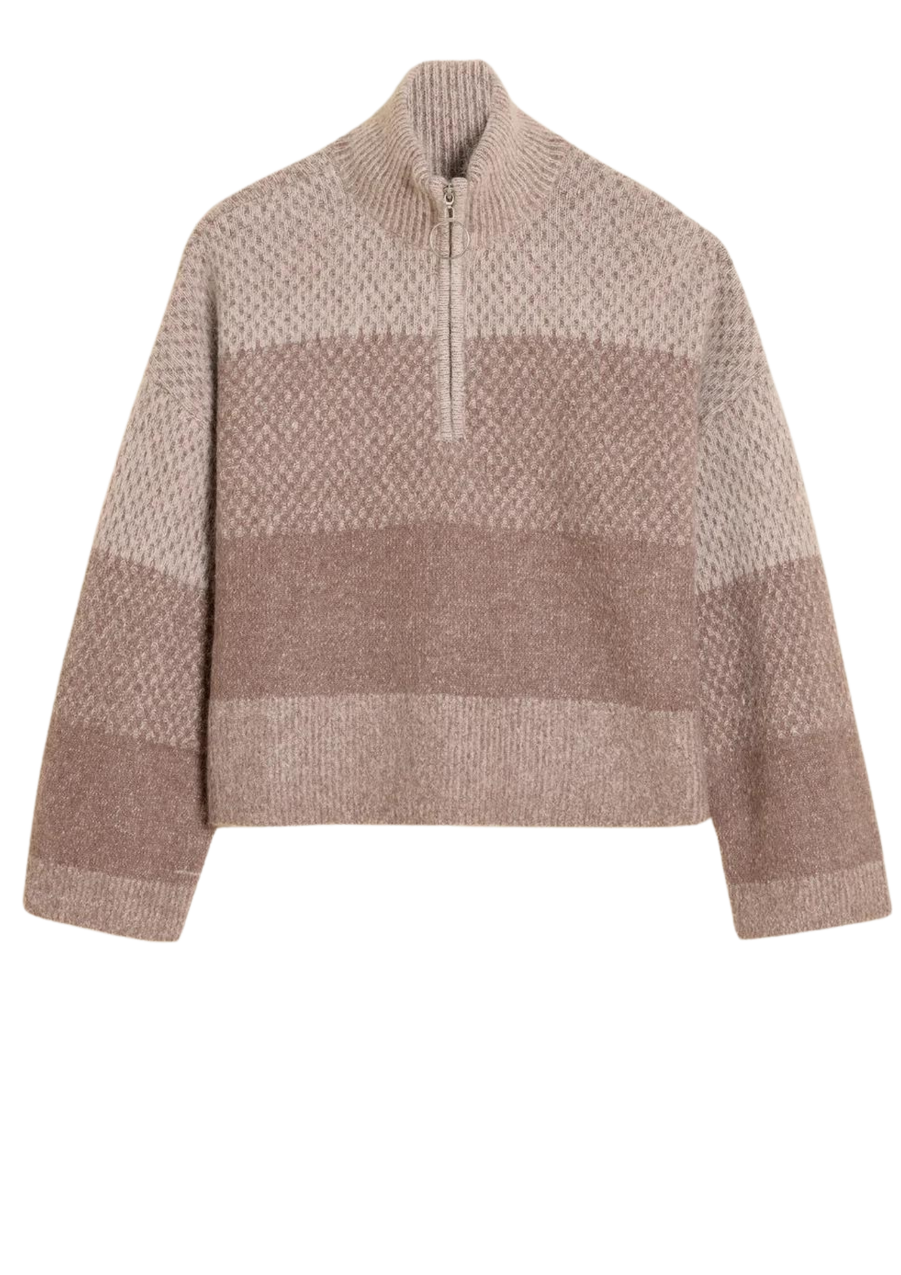 Tine Half Zip - Burgundy