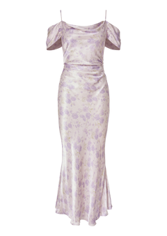 Lyra Dress - Lilac Jasmine Print
