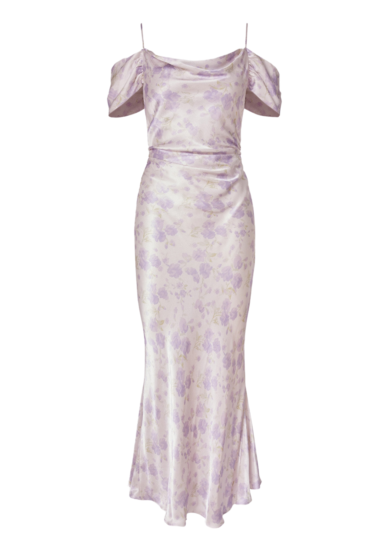 Lyra Dress - Lilac Jasmine Print
