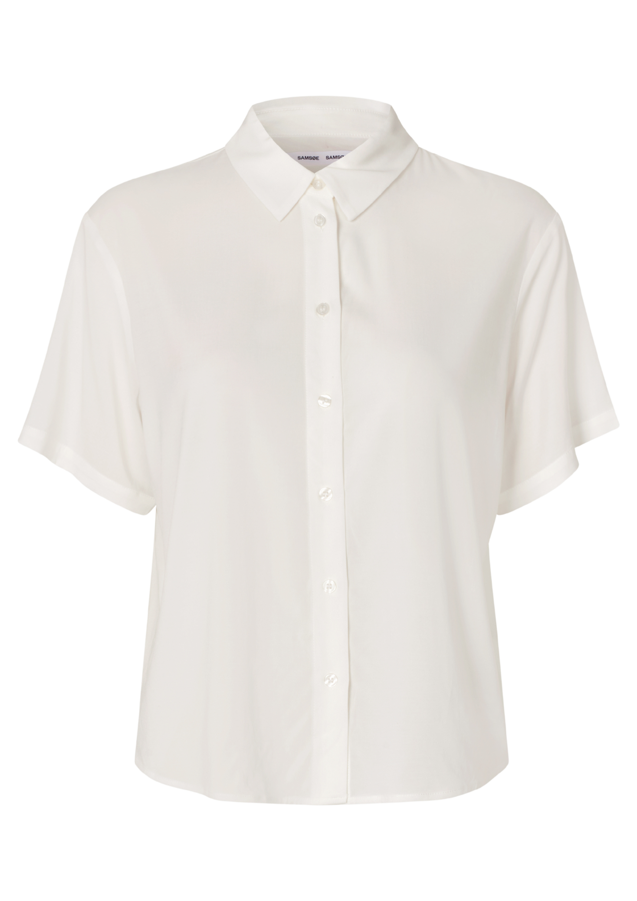 Saminna SS Skjorta - Clear Cream