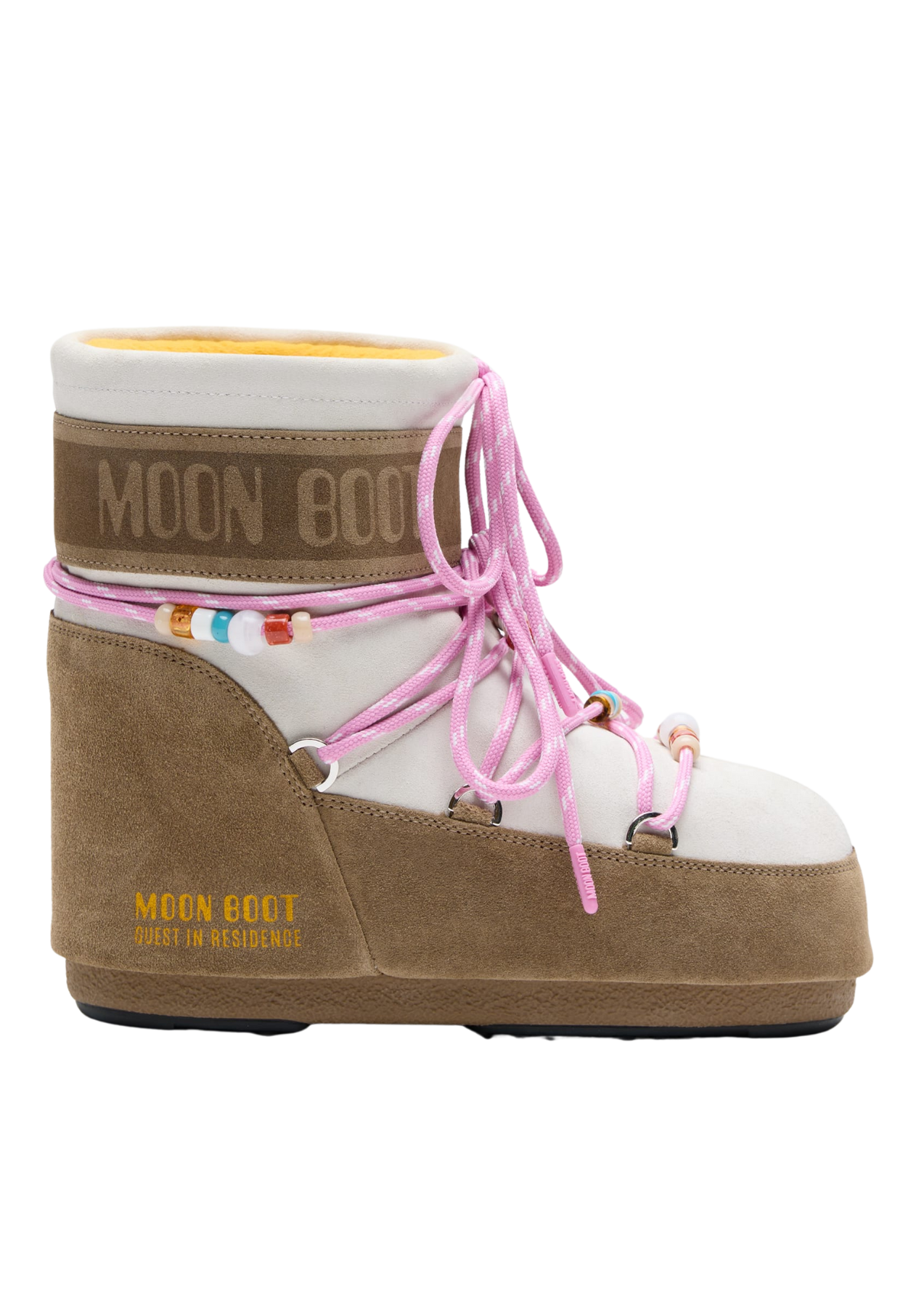 Moon Boot x Guest In Residence Icon Low - Honey/White Sand