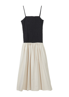 Martelli Dress - Black/Beige