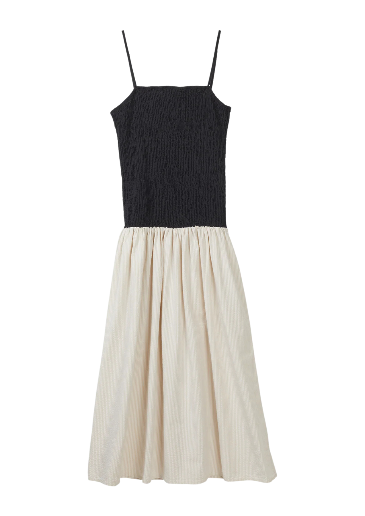 Martelli Dress - Svart/Beige