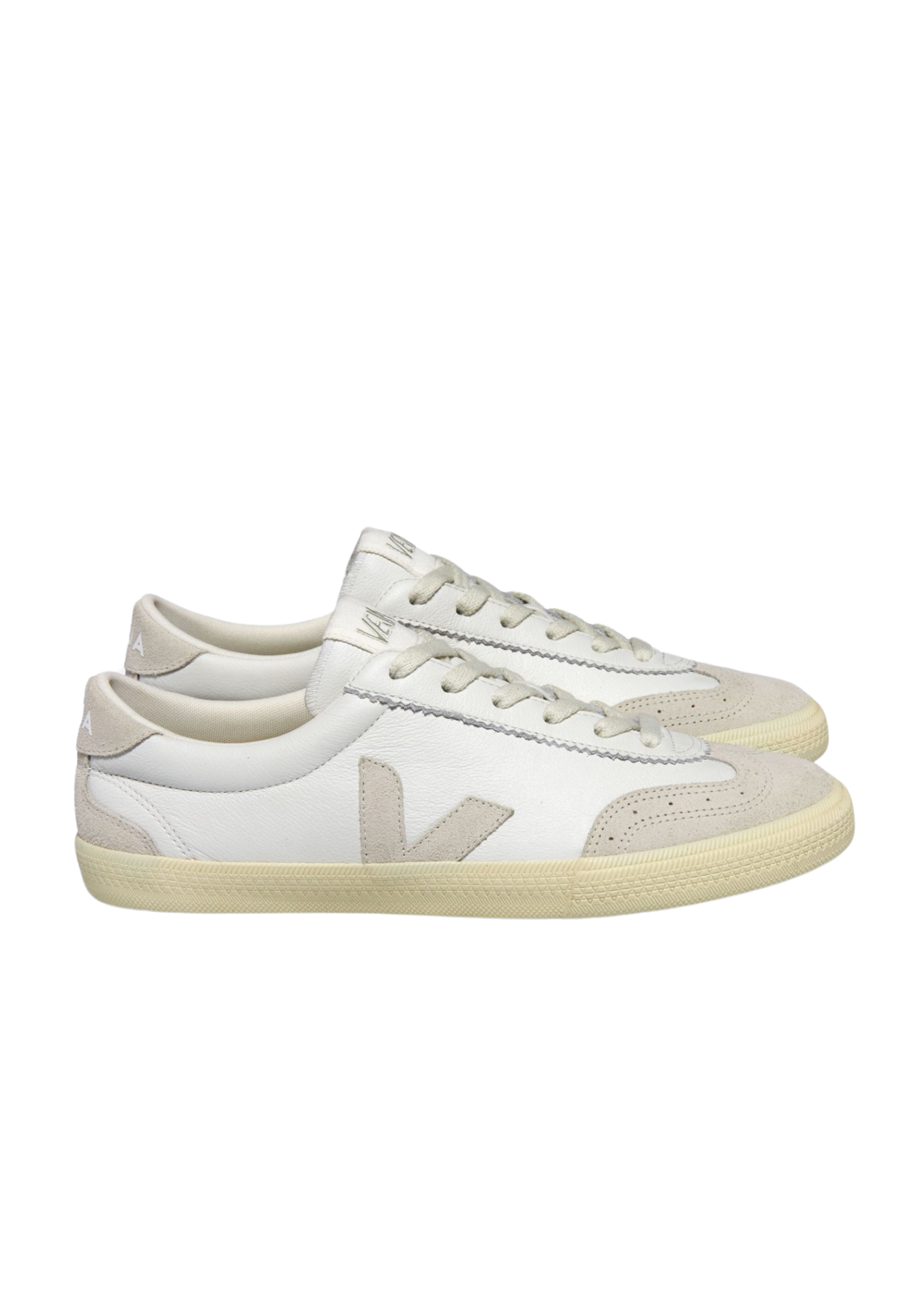 Volley O.T. Leather - White Natural