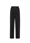 Ava Trouser Linen - Svart