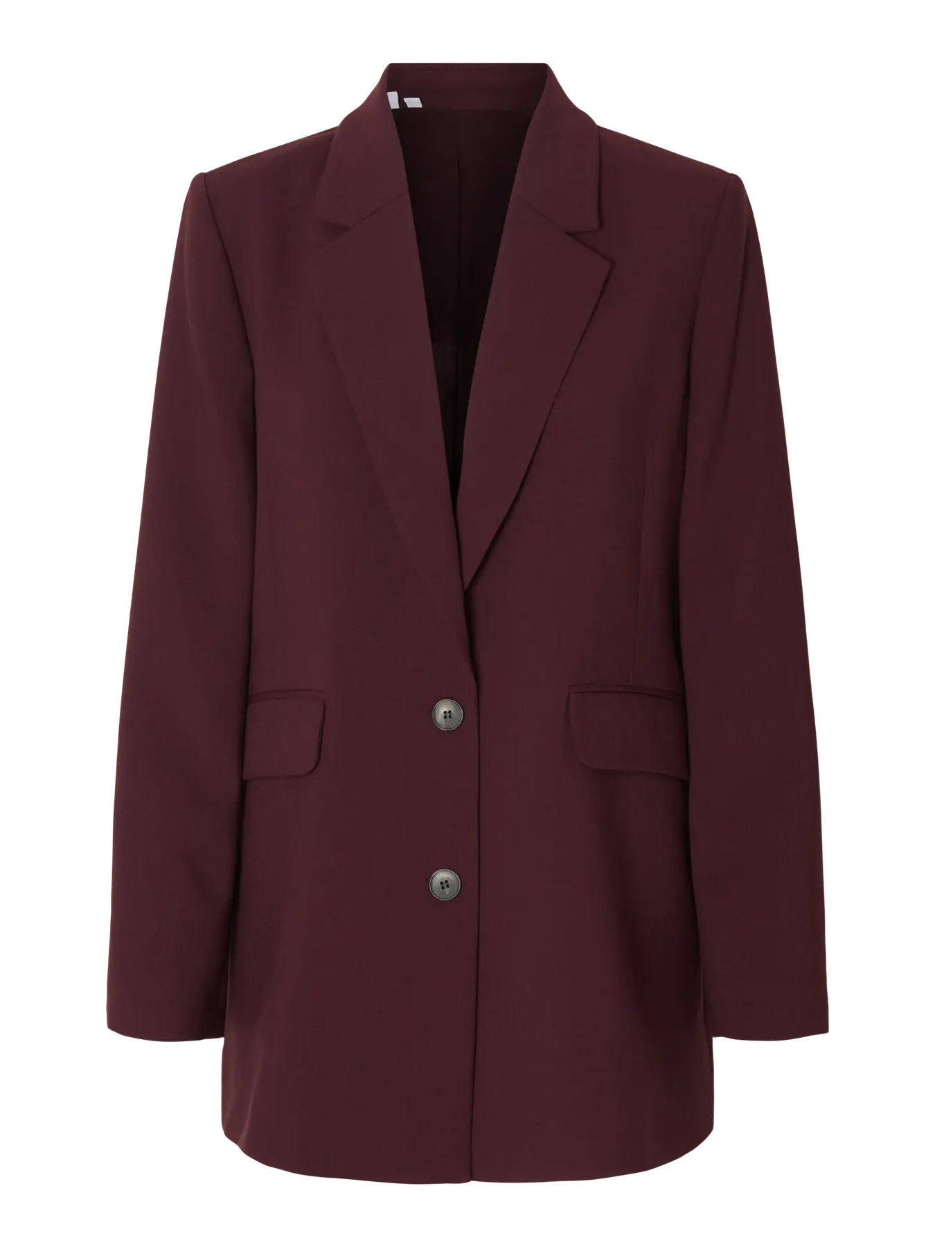 Rita Ls Relaxed Blazer - Fig Melange