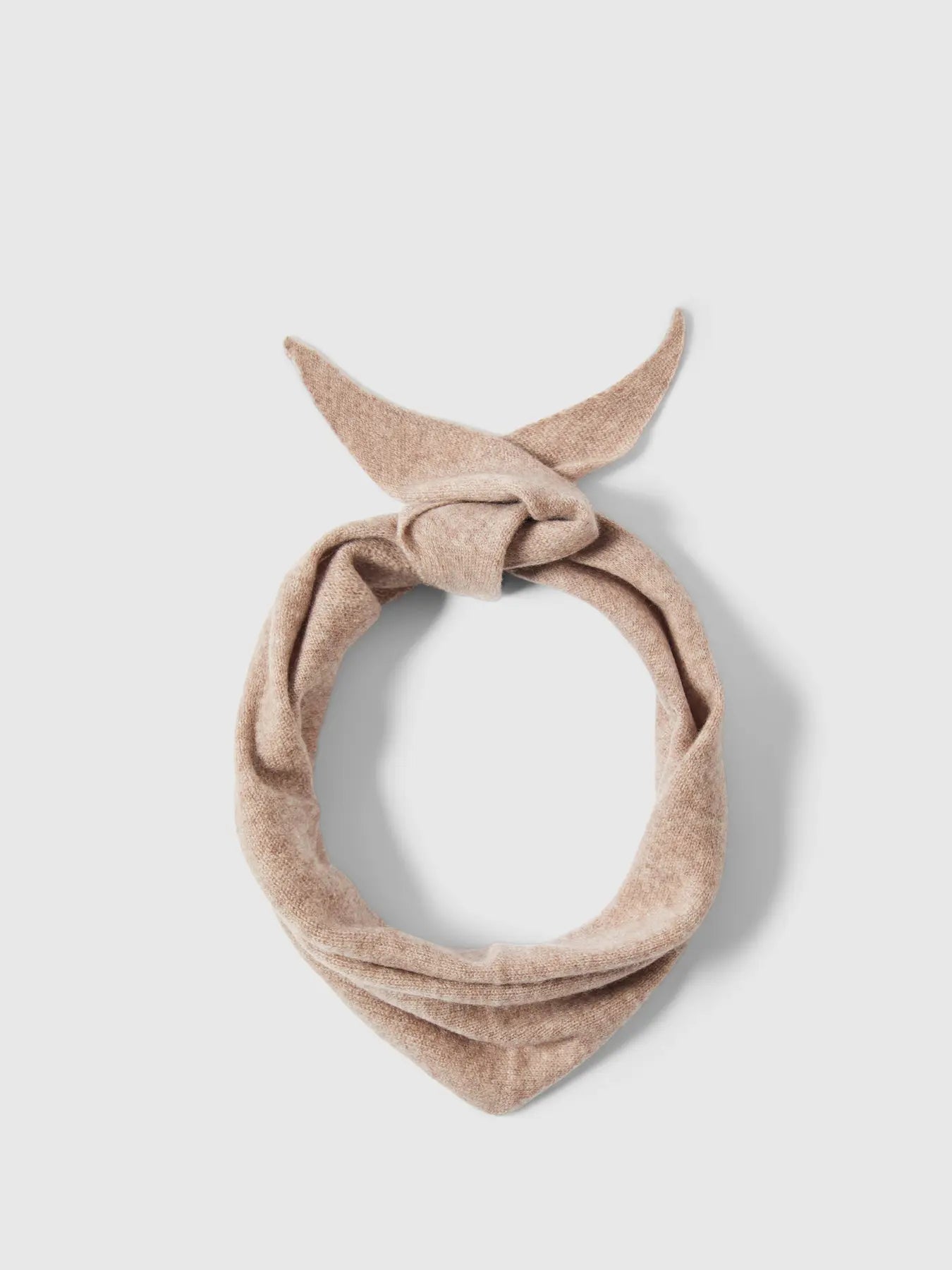 Maria Narrow Cashmere Scarf - Fungi Melange