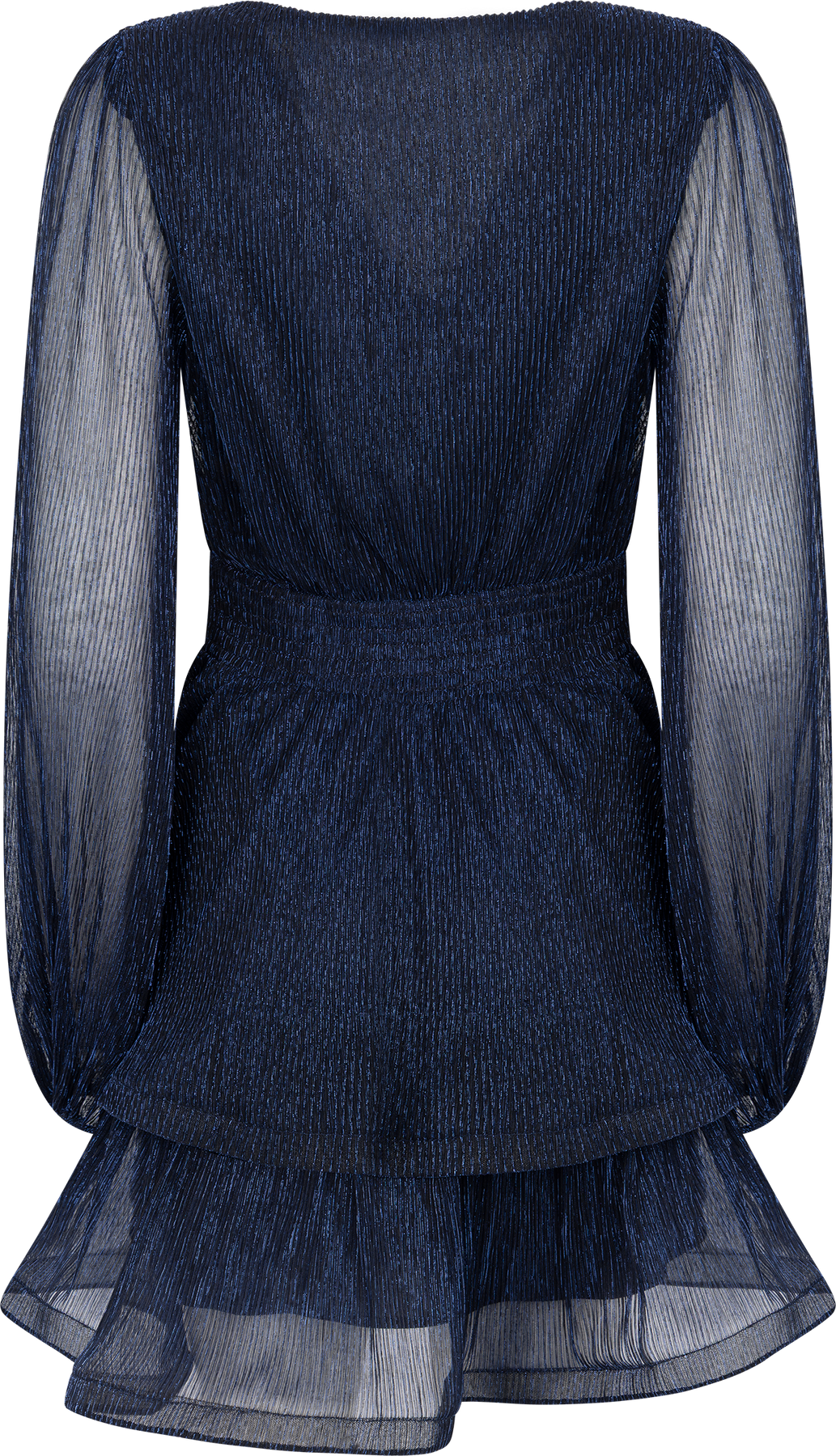 Jade Wave Plisséklänning - Navy