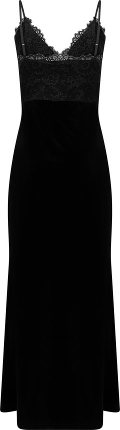 Signi Slip Dress - Black