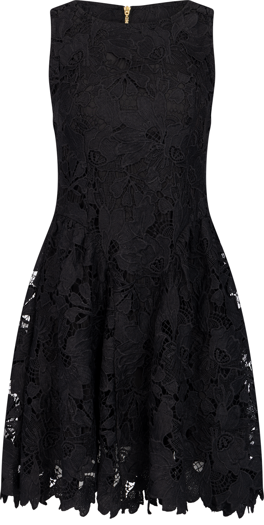 Milly Lace Mini Dress - Black