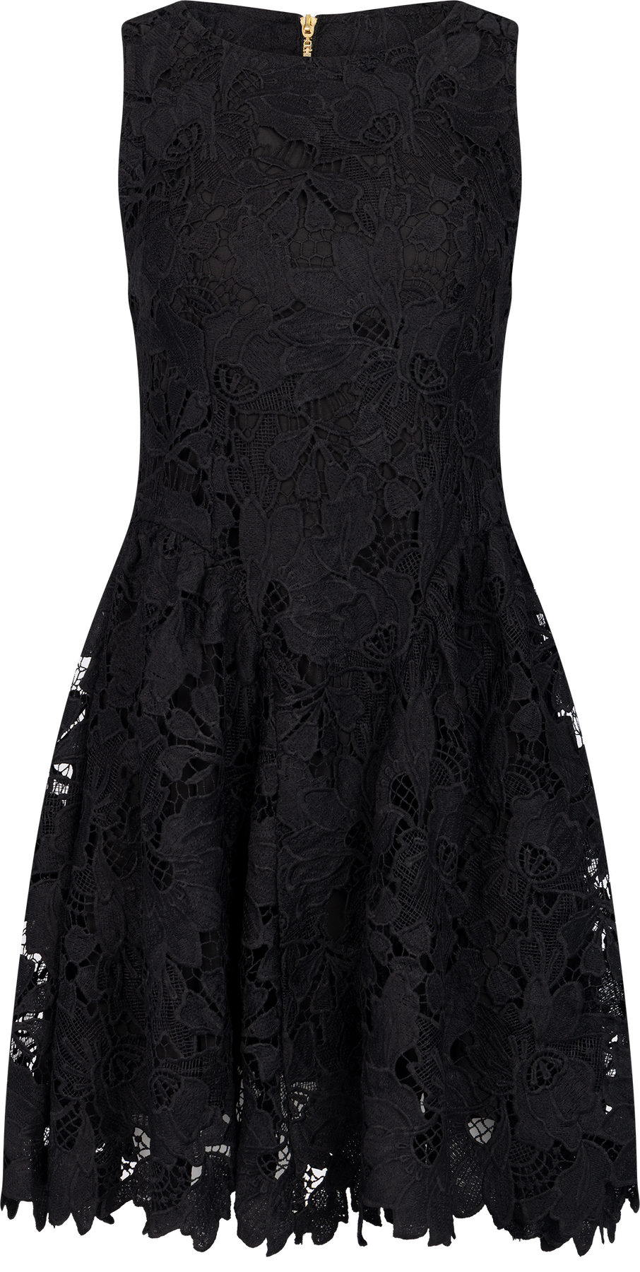 Milly Lace Mini Dress - Svart