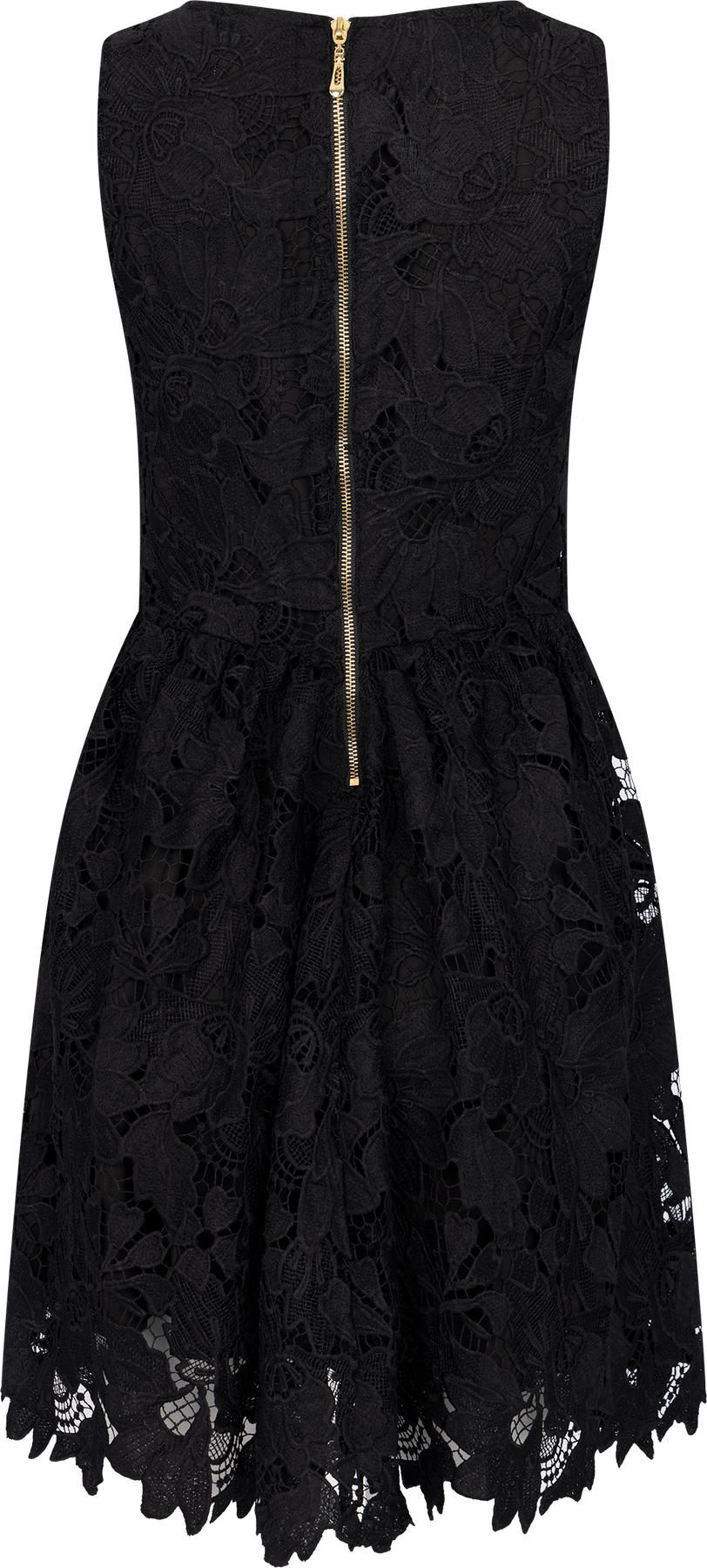 Milly Lace Mini Dress - Svart