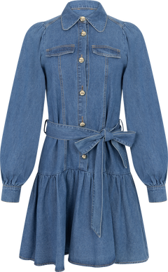 Vagna Denim Dress - Blue