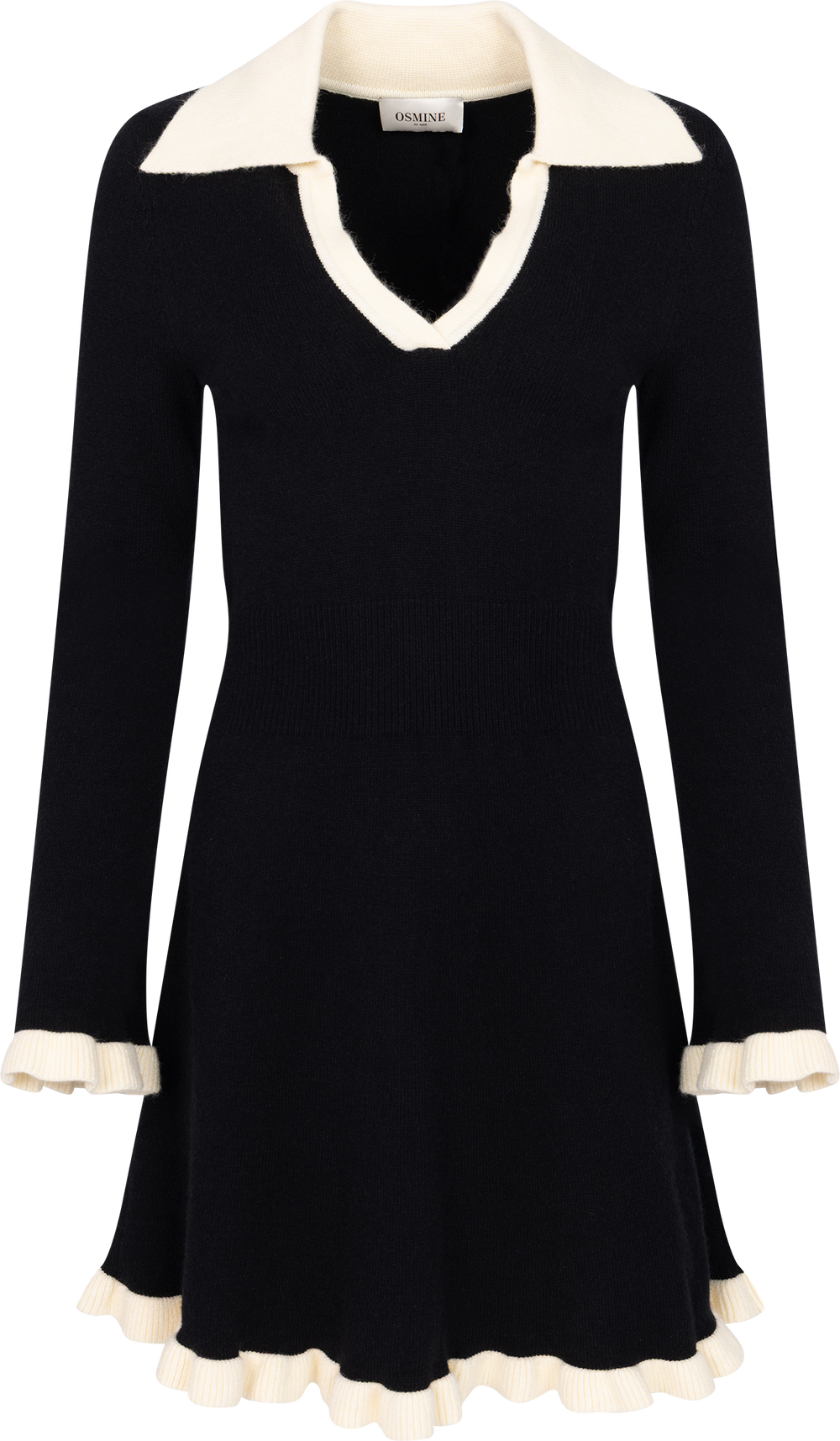 Marie Knitted Dress - Black