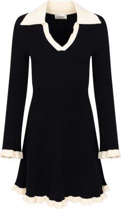 Marie Knitted Dress - Black