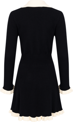 Marie Knitted Dress - Black