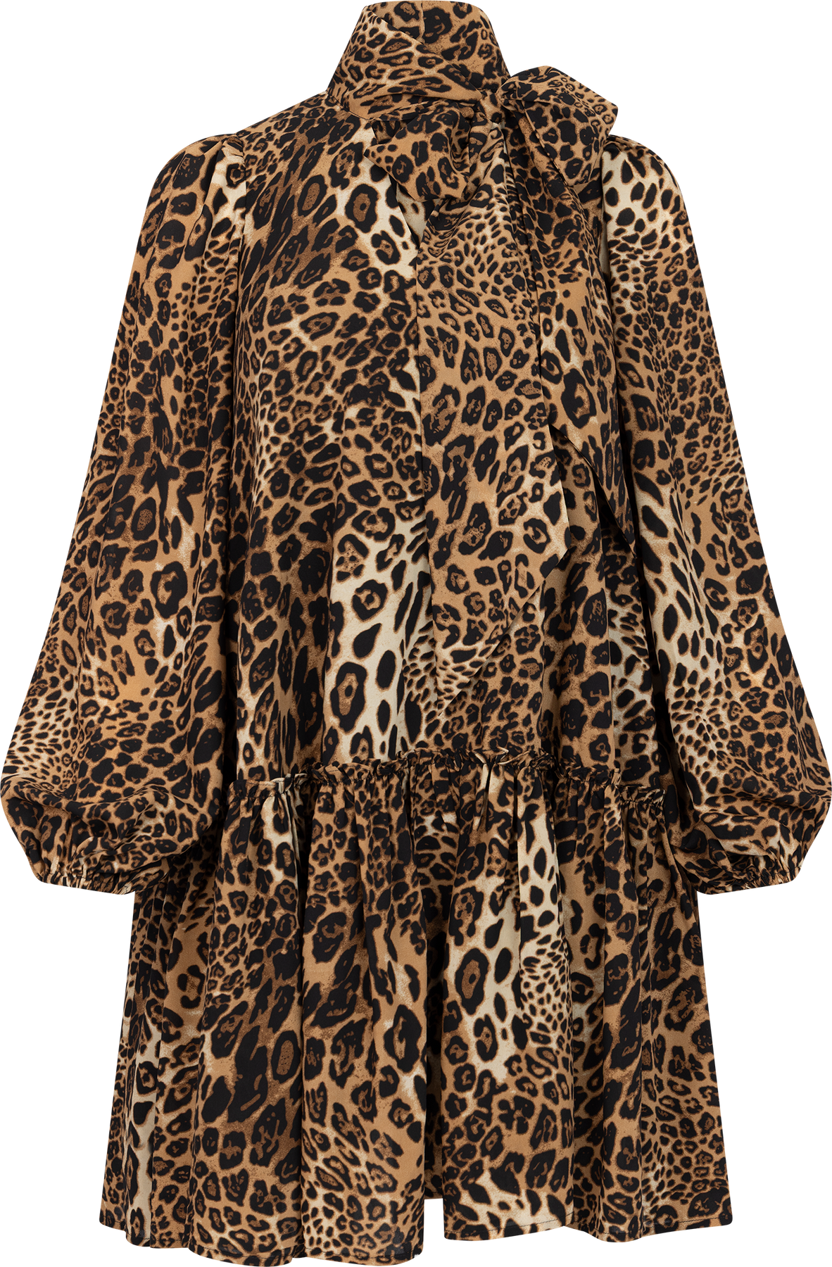 Jofrid Bow Miniklänning - Leopard