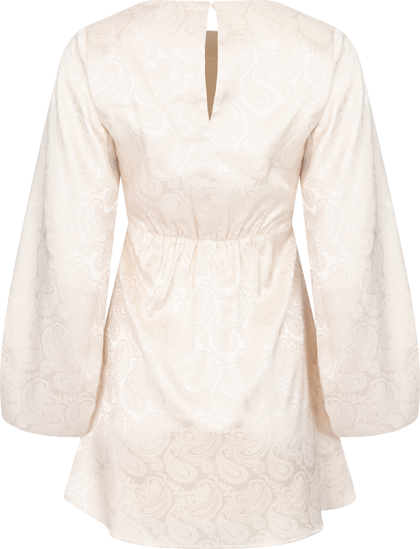 Edda Short Dress - Creme