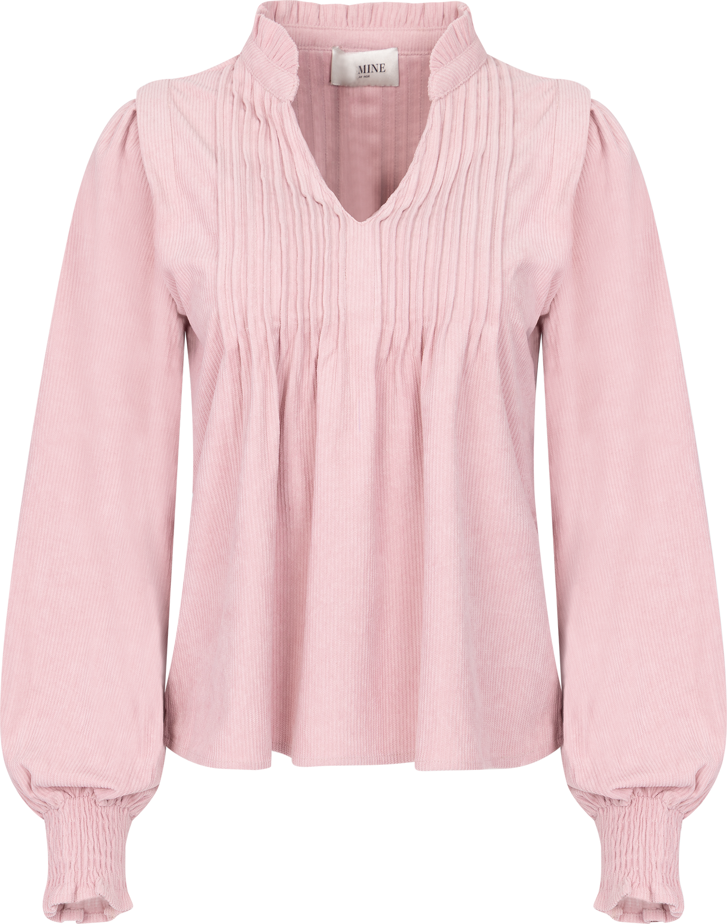 Emma Cord Blouse - Dusty Pink