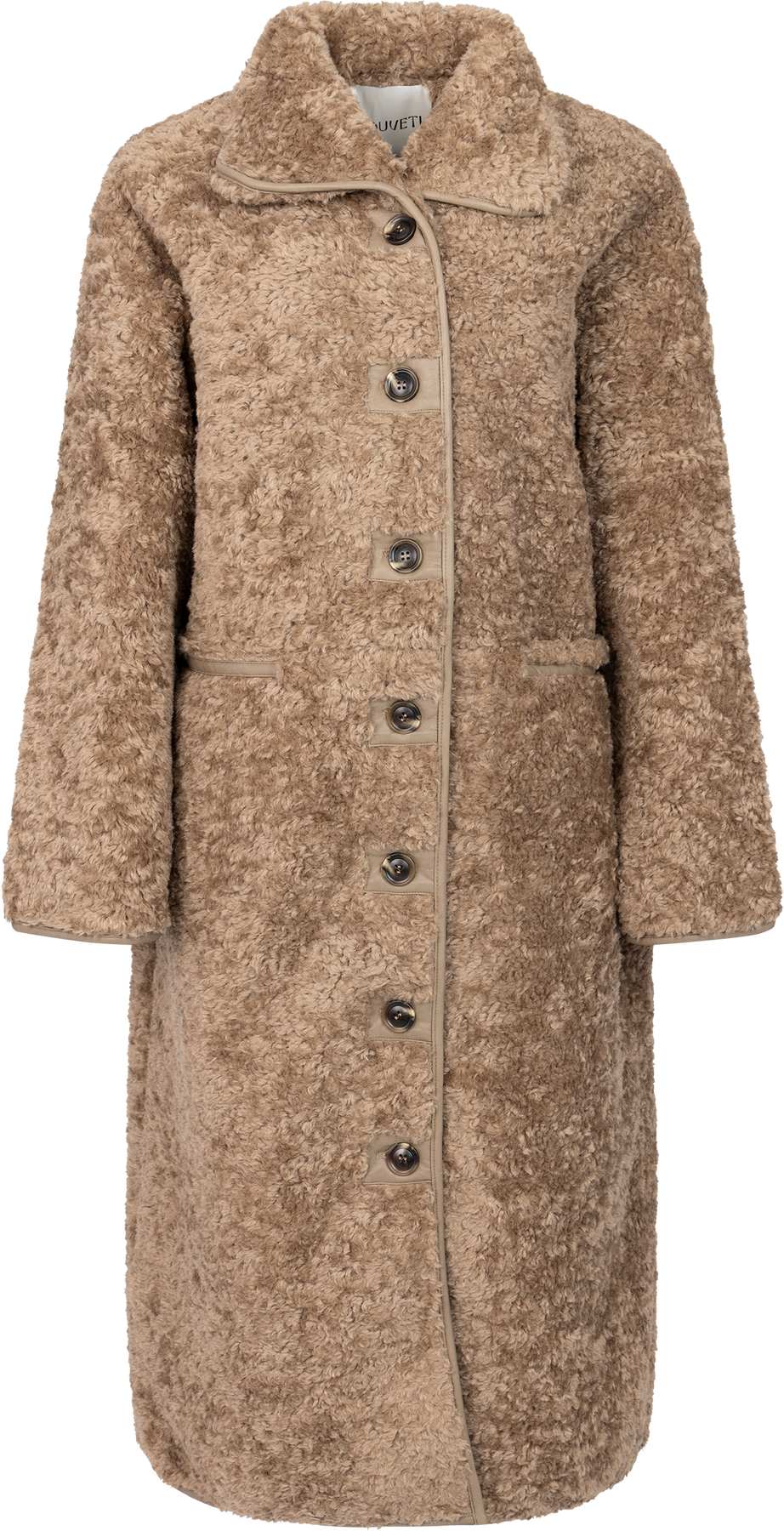 Ingrid Faux Shearling Kappa - Camel