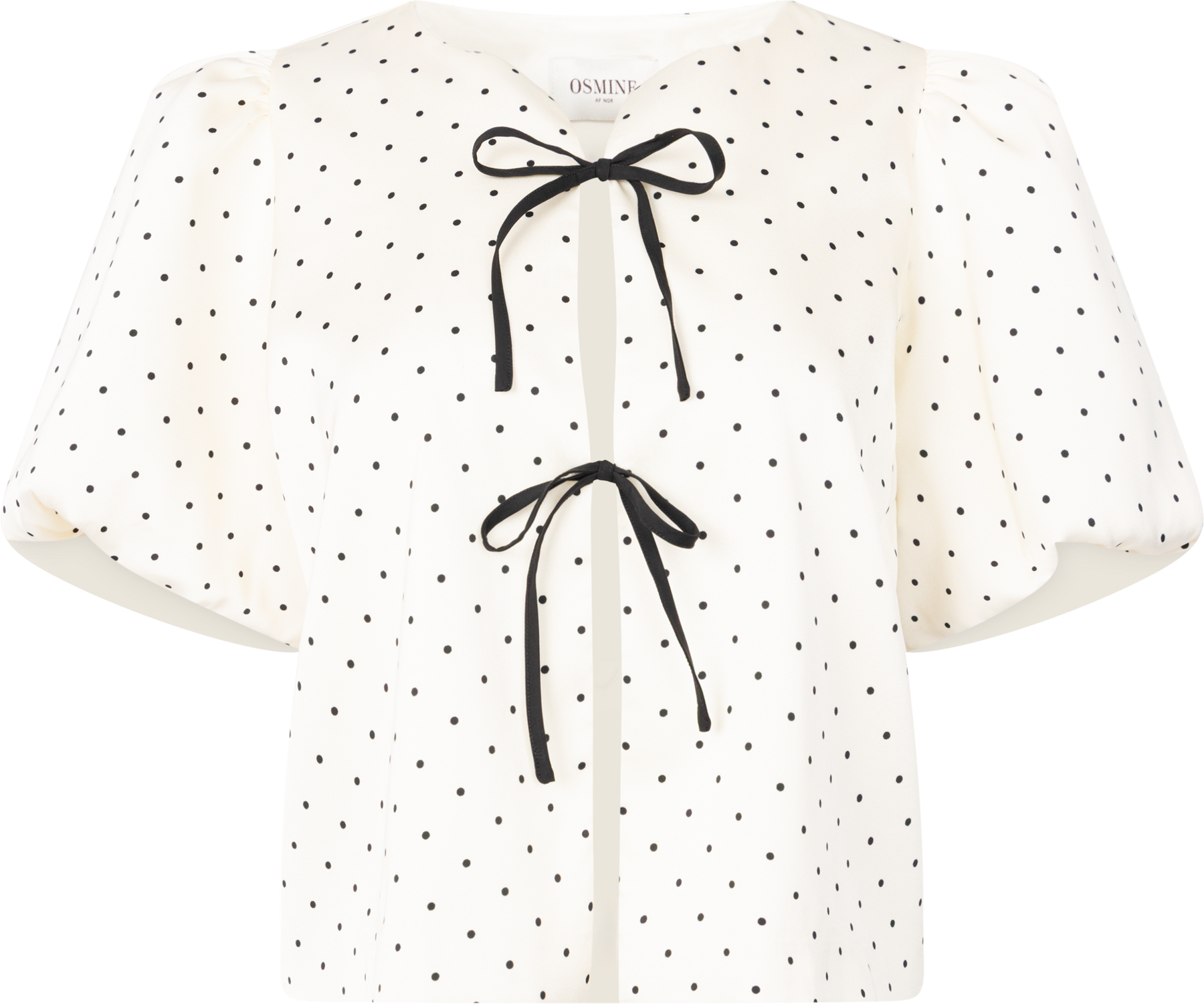 Rosie Polka Dot Blouse - White