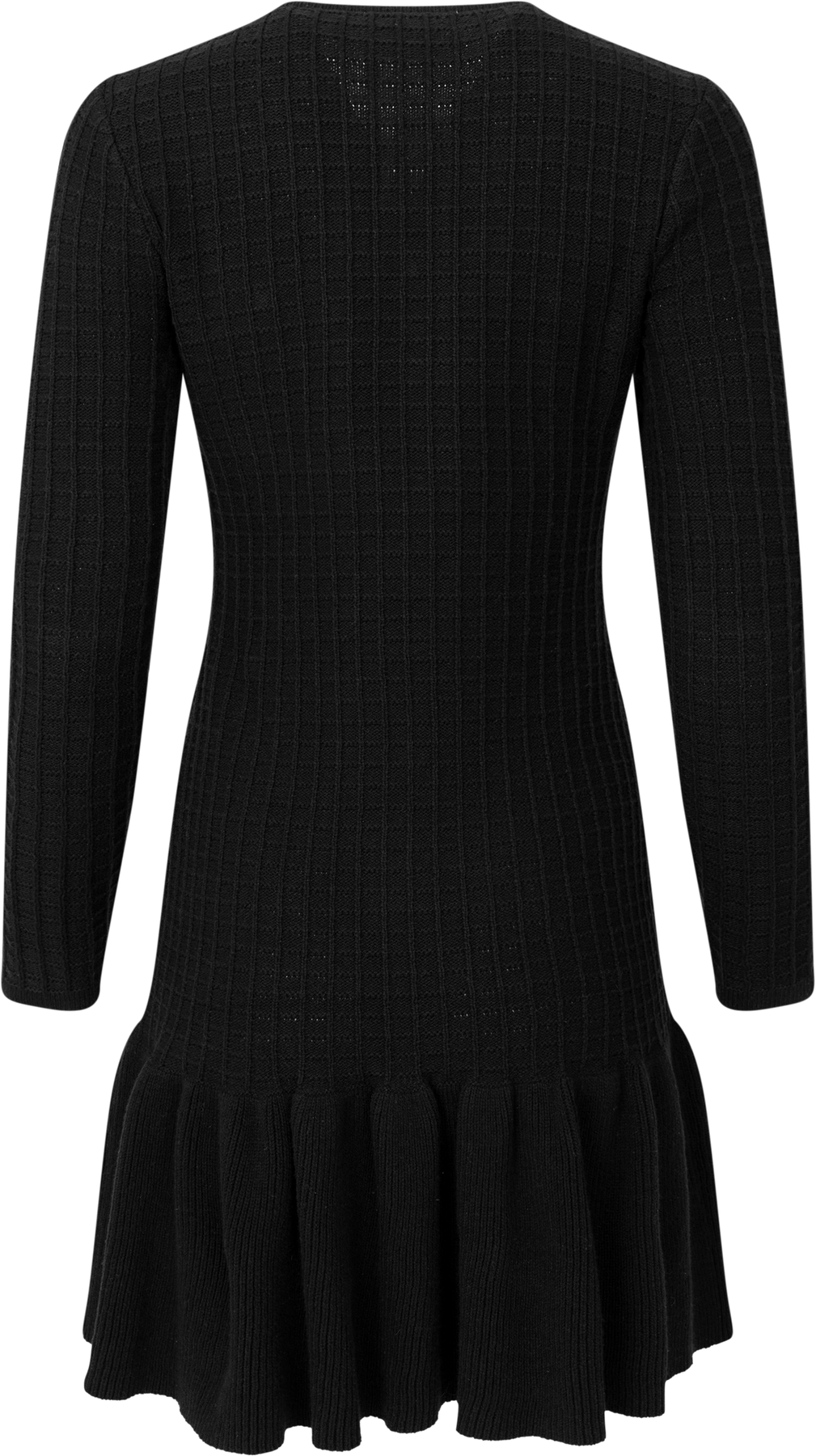 Gerda Crochet Mini Dress - Svart
