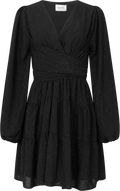 Hedvig Mini Dress - Svart/Silver