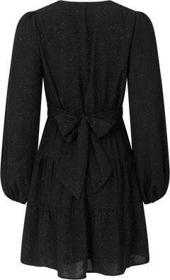 Hedvig Mini Dress - Black Silver