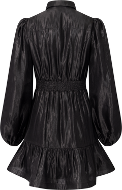 Mandy Organza Mini Dress - Black