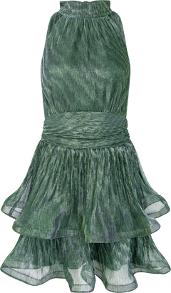 Idun Sparkle Dress - Green