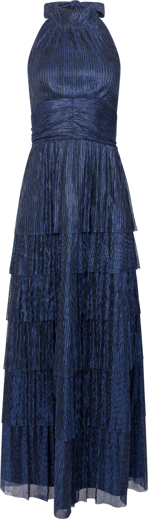 Ingalu Plisse Dress - Marinblå