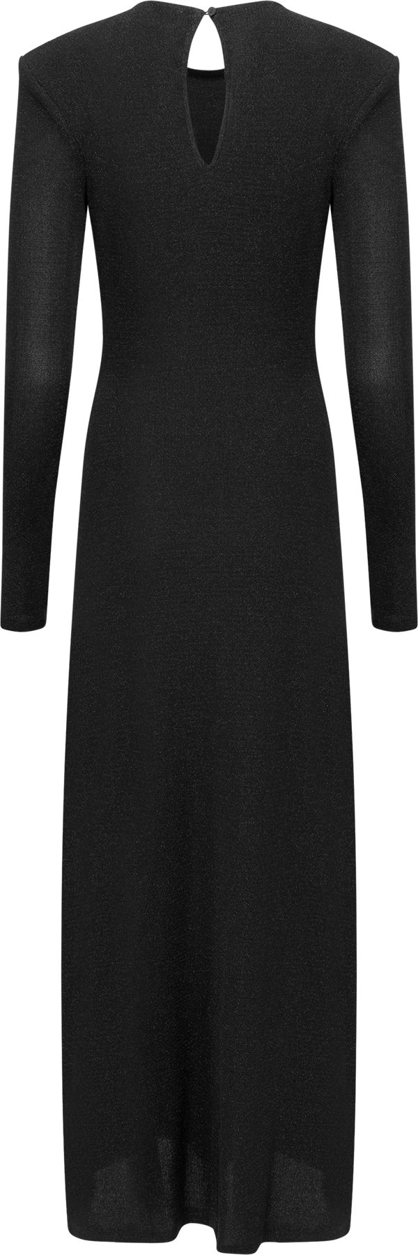 Alva Maxi Glitter Dress - Svart