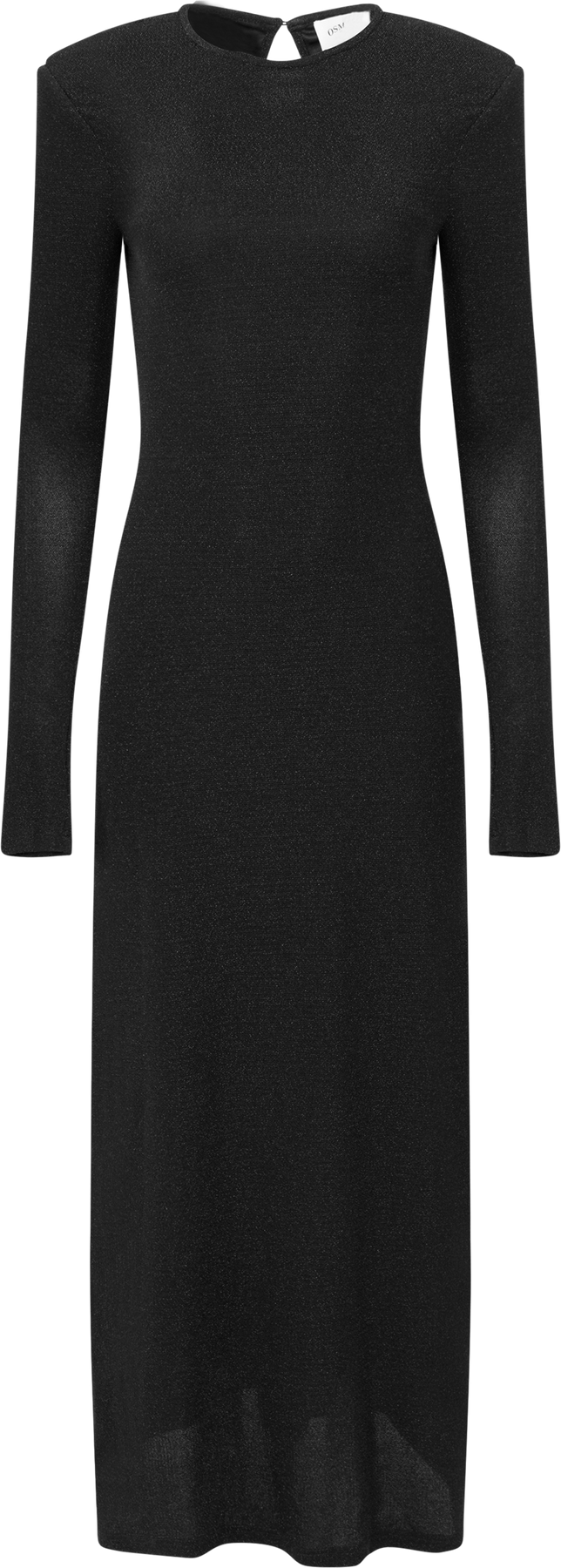 Alva Maxi Glitter Dress - Svart