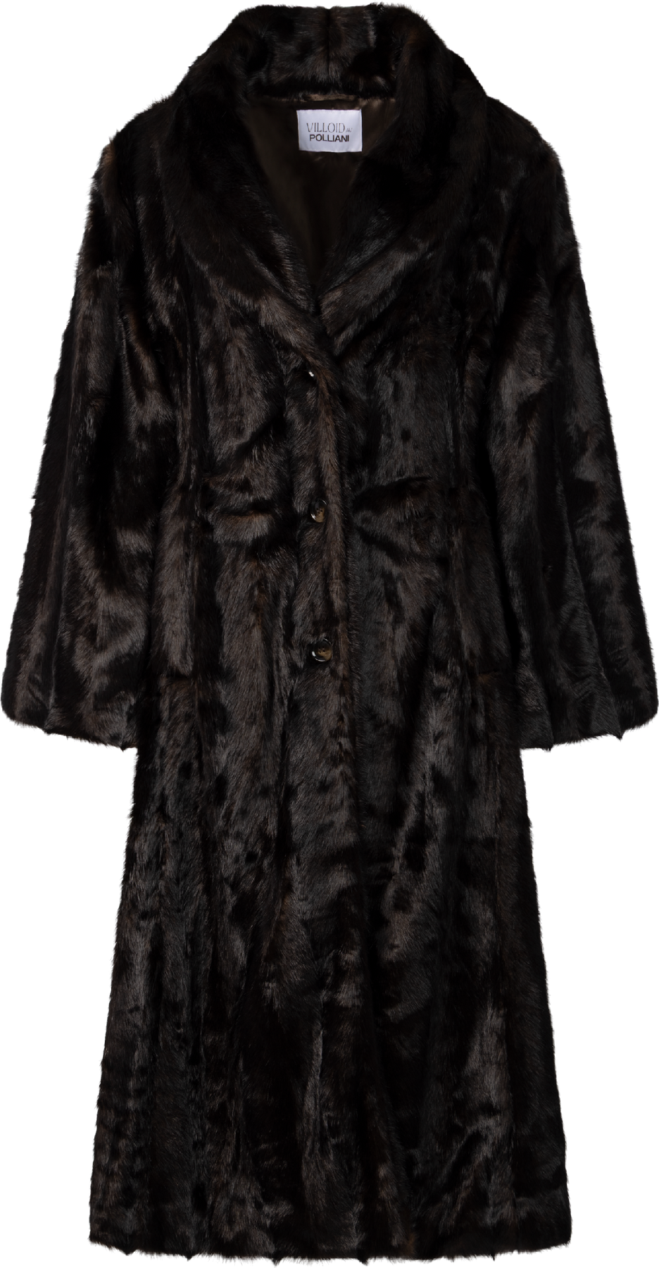 Angela Faux Fur Kappa - Brun