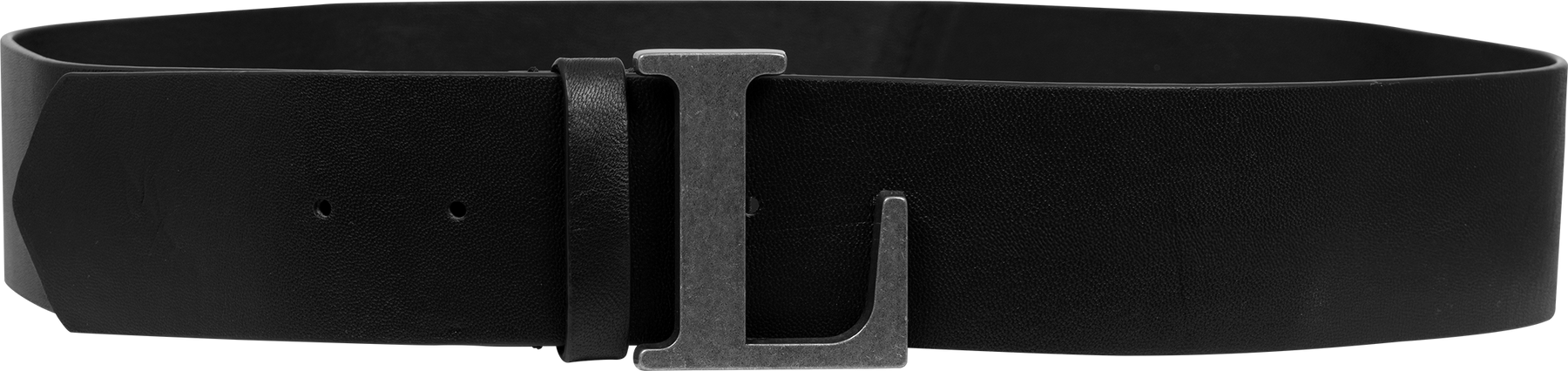 L-Belt - Svart/Silver